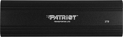 Накопитель SSD Patriot USB-C 2TB PTPL2TBPECB Lite Transporter черный