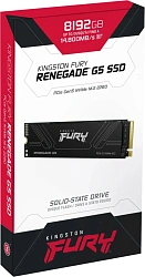 Накопитель SSD Kingston PCIe 5.0 x4 8TB SFYR2D/8T1 Fury Renegade M.2 2280