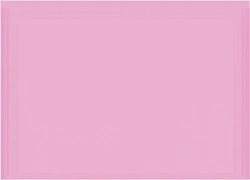 Конверт на кнопке Бюрократ Pastel -PKPAST/PINK A4 пластик 0.18мм розовый
