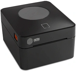 Термопринтер Cactus CS-TP-D410U 203dpi 160мм/с/USB для печ.этик. черный