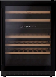 Винный шкаф Lex LWD6046BL dual zone 1-нокамерн. черный