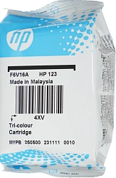 Картридж струйный HP 123 F6V16AE многоцветный (100стр.) для HP DJ 2130/2620/2630/2632