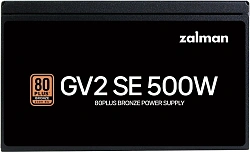 Блок питания Zalman ATX 500W ZM500-GV2SE 80+ bronze (20+4pin) 120mm fan 6xSATA RTL