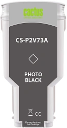 Картридж струйный Cactus CS-P2V73A №730 фото черный (300мл) для HP Designjet T1600/1700/2600 с чипом