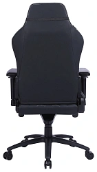 Кресло игровое Cactus CS-CHR-0112BL черный экокожа с подголов. крестов. сталь