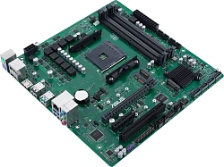 Материнская плата Asus PRO B550M-C/CSM Soc-AM4 AMD B550 4xDDR4 mATX AC`97 8ch(7.1) GbLAN RAID+HDMI+DP