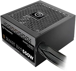 Блок питания Thermaltake ATX 550W Smart BX1 SE 80+ bronze (20+4pin) APFC 120mm fan color LED 6xSATA RTL
