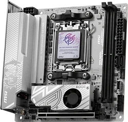 Материнская плата MSI MPG B850I EDGE TI WIFI SocketAM5 AMD B850 2xDDR5 mini-ITX AC`97 8ch(7.1) 5Gigabit RAID+HDMI