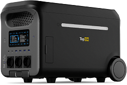 Электростанция портативная TopON Home TOP-H3000 800000mAh 16A QC3.0/PD3.0 6xUSB черный/серый (103711)