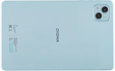 Планшет Digma Q8 SC9863A (1.6) 8C RAM3Gb ROM32Gb 8" IPS 1280x800 4G 2Sim Android 14 голубой 5Mpix 2Mpix BT WiFi microSD 128Gb 4500mAh