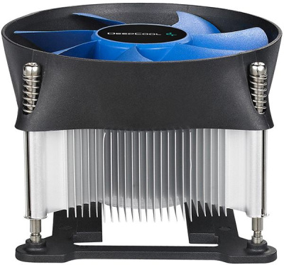 Устройство охлаждения(кулер) Deepcool Theta 31 PWM Soc-1700/1851 черный/синий 4-pin 30.3dB Al+Cu 95W 424gr Ret (DP-ICAS-T31P-17)