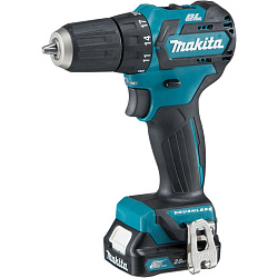 Дрель-шуруповерт Makita HP332DWAE аккум. патрон:быстрозажимной (кейс в комплекте)