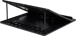 Подставка для ноутбука Buro BU-LS130 15.6" 280x250x15мм 520г металл/пластик черный