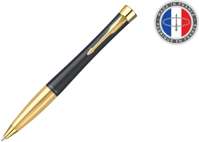 Ручка шариков. Parker Urban Core K314 (CW2143640) Muted Black GT M син. черн. подар.кор.