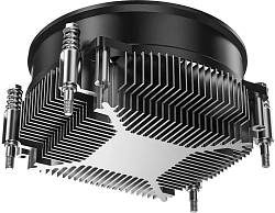 Устройство охлаждения(кулер) ID-Cooling DK-17A нет подсветки Soc-AM5/AM4 серебристый/черный 4-pin 25.8dB Al 65W 300gr Ret
