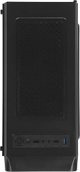 Корпус Accord JP-X черный без БП ATX 6x120mm 2xUSB2.0 1xUSB3.0 audio bott PSU