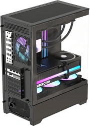 Корпус Formula Crystal Z1 V2 черный без БП ATX 1xUSB2.0 1xUSB3.0 1xUSB3.1 audio bott PSU