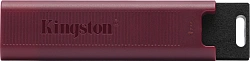 Флеш Диск Kingston 1Tb DataTraveler Max DTMAXA/1TB USB3.2 черный/бордовый