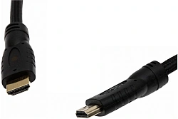 Кабель аудио-видео Cactus CS-HDMI.2-10 HDMI (m)/HDMI (m) 10м. позолоч.конт. черный
