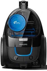 Пылесос Philips 3000 Series FC9331/09 900Вт черный/синий
