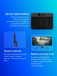 Монитор LG 29" UltraWide 29WQ500-B черный IPS LED 21:9 HDMI матовая 1000:1 250cd 178гр/178гр 2560x1080 100Hz FreeSync DP FHD 4.5кг