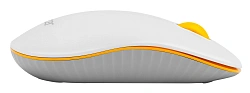 Мышь Acer OMR200 белый/желтый оптическая 1200dpi беспров. USB для ноутбука 3but (ZL.MCEEE.020)