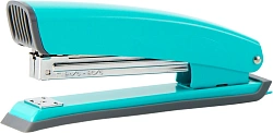 Степлер Kw-Trio 055C4BLUE 24/6 26/6 (20листов) встроенный антистеплер голубой 100скоб металл/пластик закрытый/открытый/прямой коробка