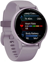 Смарт-часы Garmin Vivoactive 5 30.4мм 1.2" AMOLED корп.сиреневый рем.сиреневый разм.брасл.:125-190мм (010-02862-13)