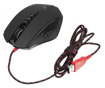 Мышь A4Tech Bloody V8 черный оптическая 3200dpi USB3.0 8but