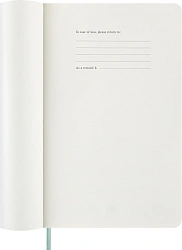 Еженедельник Moleskine PRECIOUS & ETHICAL MAMBA Large 130х210мм обложка экокожа 144стр. бирюзовый