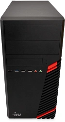 Корпус LinkWorld 727-A IRU черный без БП mATX 2xUSB3.0 audio