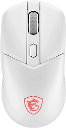Мышь MSI VERSA 300 W MS-8ZBD белый оптическая 8000dpi беспров. BT/Radio USB 5but (S12-4301440-CLA)