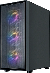 Корпус Zalman S6 черный без БП ATX 8x120mm 5x140mm 1xUSB2.0 1xUSB3.0 audio bott PSU