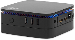 Неттоп IRU 110JLCN Cel N4500 (1.1) 8Gb SSD256Gb UHDG без ОС GbitEth WiFi BT 30W черный (2152166)