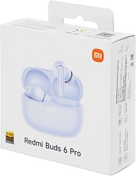 Гарнитура внутриканальные Xiaomi Redmi Buds 6 Pro фиолетовый беспроводные bluetooth в ушной раковине (BHR9317GL)