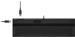 Клавиатура A4Tech Fstyler FX60H серый USB slim LED (FX60H GREY/NEON)