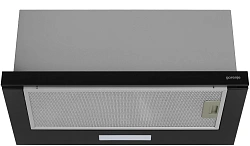 Вытяжка встраиваемая Gorenje TH60E6XB серебристый управление: кнопочное (1 мотор)