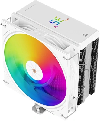 Устройство охлаждения(кулер) Thermalright Assassin X 120 R Digital ARGB Soc-AM5/AM4/1200/1700/1851 белый 4-pin 29.8dB Al+Cu LCD Ret (AX120-R-DIGITAL-WH-ARGB)