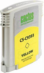 Картридж струйный Cactus CS-C9393 №88 желтый (29мл) для HP DJ Pro K550 с чипом
