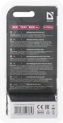 Мышь Defender Accura MM-365 черный оптическая 1600dpi беспров. USB 5but (52365)