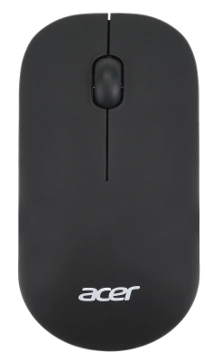 Клавиатура + мышь Acer OKR030 клав:черный мышь:черный USB беспроводная slim Multimedia (ZL.KBDEE.005)