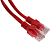 Патч-корд Premier PP12-1M/R 1000Гбит/с UTP 4 пары cat.5E CCA molded 1м красный RJ-45 (m)-RJ-45 (m)