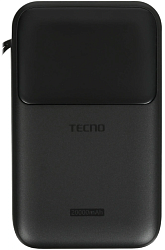 Мобильный аккумулятор Tecno Pocket S201 20000mAh 2.4A 2xUSB-A/USB-C черный