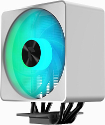 Устройство охлаждения(кулер) Aerocool APNX AP1 ARGB Soc-AM5/AM4/1200/1700/1851 белый 4-pin 16-32dB Al 230W 680gr Ret (AP1-V ARGB WH)