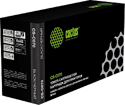 Картридж лазерный Cactus CS-C070 070 черный (3000стр.) для Canon i-SENSYS LBP243/LBP246/MF461/MF463/MF465
