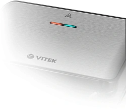 Вафельница Vitek VT-2626 850Вт черный/серебристый