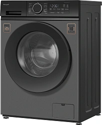 Стиральная машина Weissgauff WM 48128 Inverter Steam загр.фронтальная макс.:8кг темно-серый