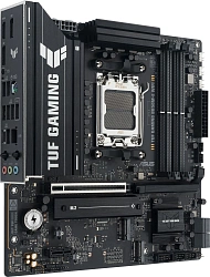 Материнская плата Asus TUF GAMING B850M-E WIFI SocketAM5 AMD B850 4xDDR5 mATX AC`97 8ch(7.1) 2.5Gg RAID+HDMI+DP
