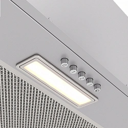 Вытяжка встраиваемая Elikor Cube Basic 60П-500-К3Д хром управление: кнопочное (1 мотор)