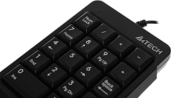 Числовой блок A4Tech Fstyler FK13P черный USB slim для ноутбука (FK13P BLACK)